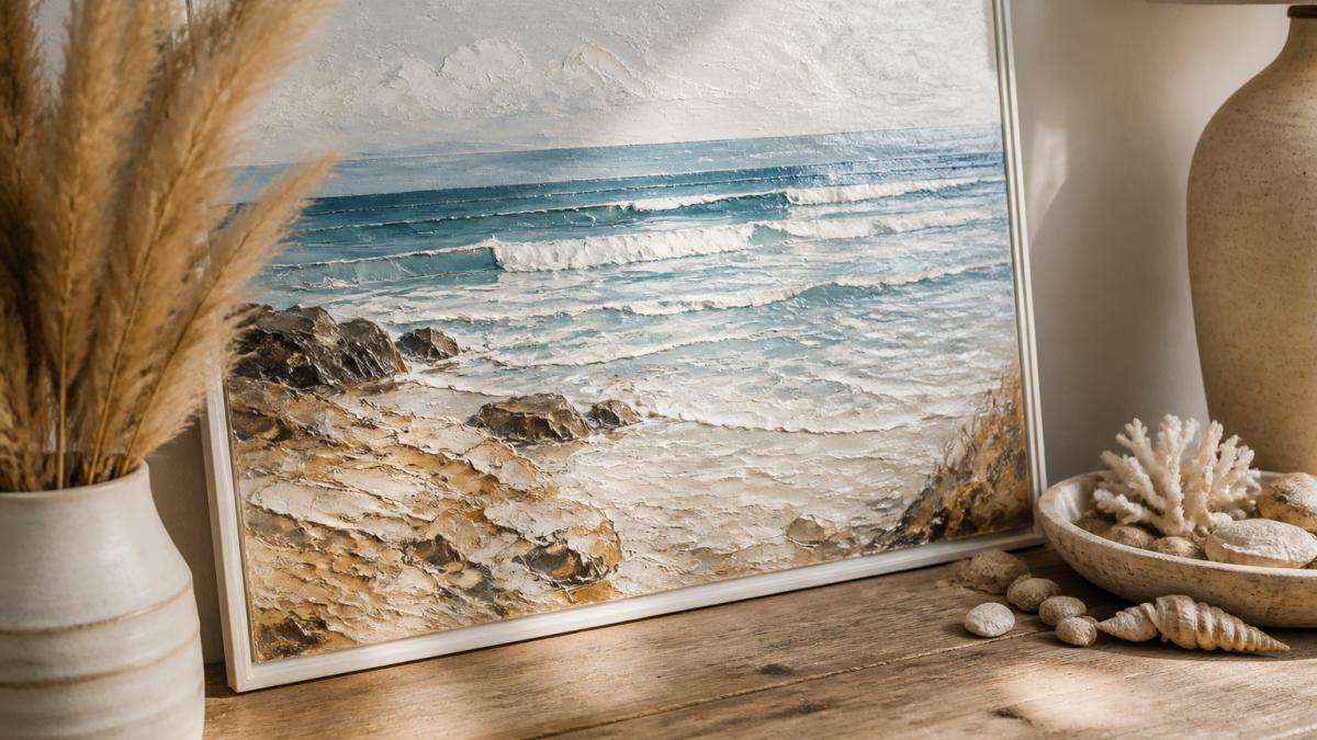 Coastal Art Prints with Texture: Style & Select
